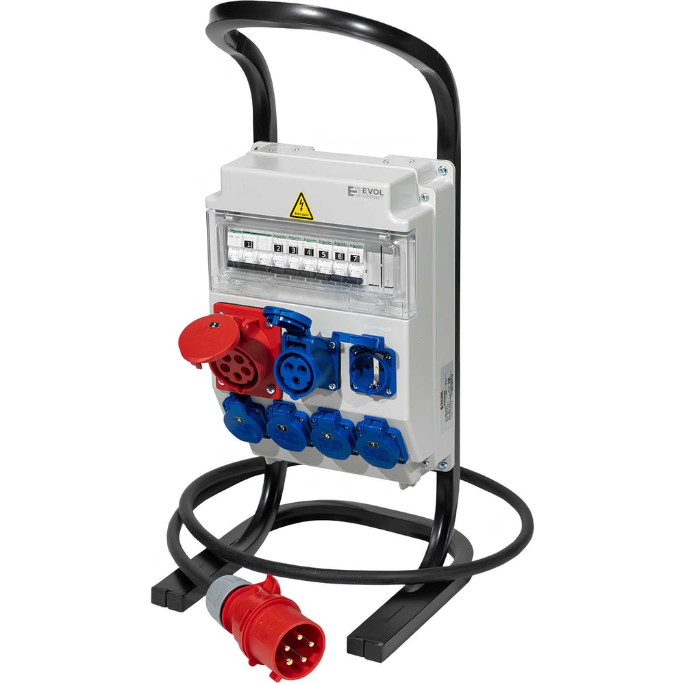 Переносной щит с розетками EVOL PARTNER РУСП 0602-013-1