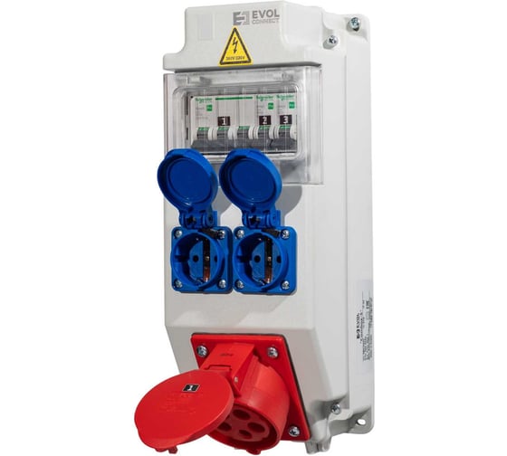 Изображение товара Навесной щит с розетками EVOL Combox 5 0101-003-1