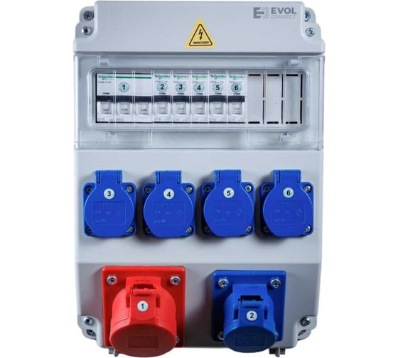 Изображение товара Навесной щит с розетками EVOL Combox 11 0102-013-1