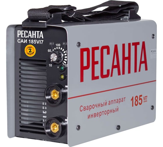Изображение товара Сварочный аппарат инверторный Ресанта САИ 185VI7 900/65/105