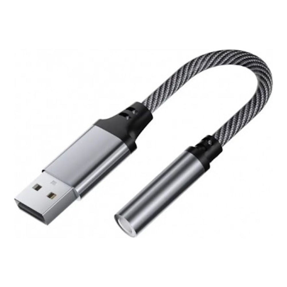 Изображение товара Кабель-адаптер KS-is USB Type-A - AUX KS-898