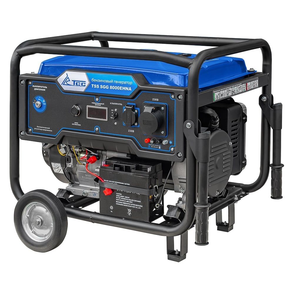 Изображение товара Генератор бензиновый ТСС TSS SGG 8500EHNA Duplex 260014 Изображение товара Генератор бензиновый ТСС TSS SGG 8500EHNA Duplex 260014