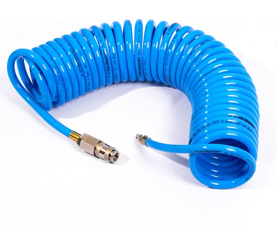 Изображение товара Шланг воздушный спиральный (10 м; 8х12 мм) Станкоимпорт HS081210