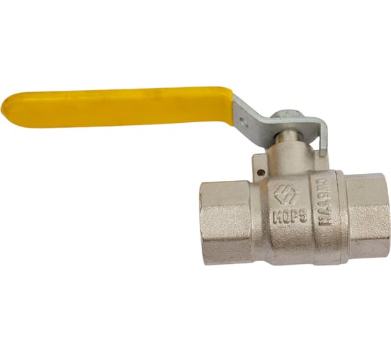 Изображение товара Шаровой кран MVI газовый, полнопроходной 1/2" внутренняя-внутренняя, ручка рычаг BV.811.04