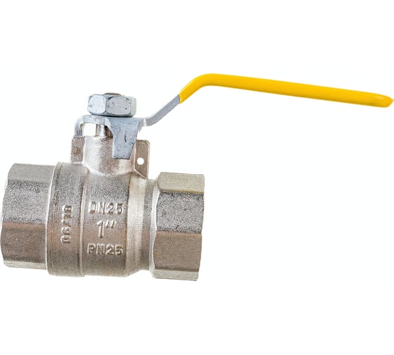 Изображение товара Шаровой кран MVI газовый, полнопроходной 1" внутренняя-внутренняя, ручка рычаг BV.811.06