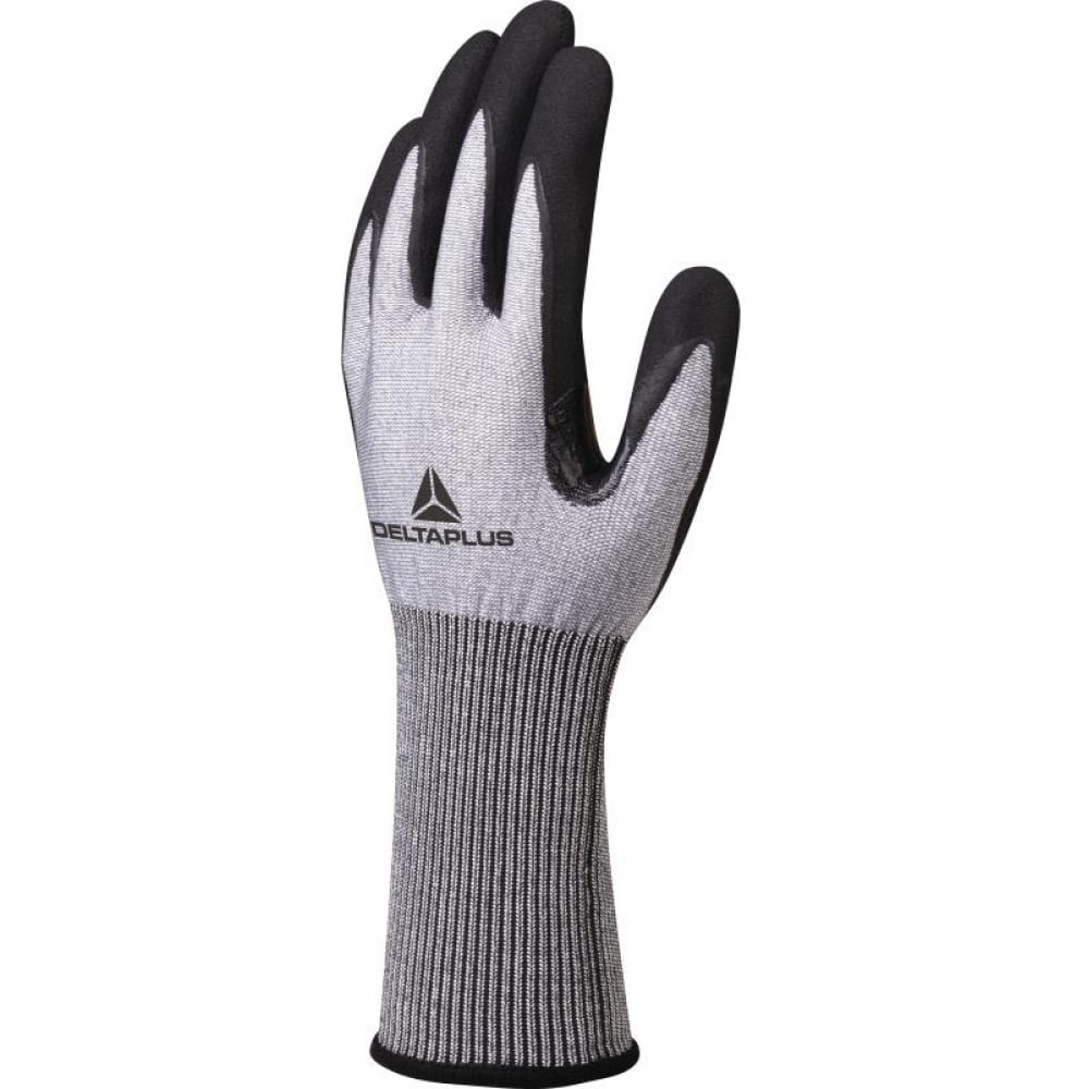 Купить Антипорезные перчатки Delta Plus, VECUTC01, серый/черный, нитрил