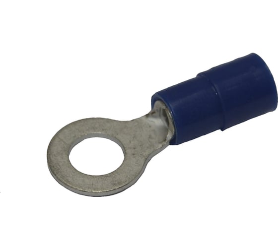Изображение товара Наконечник KLR KL-N-00205 кольцевой изолированный с нейлоновой манжетой М5 Синий НУ=100шт 3900205
