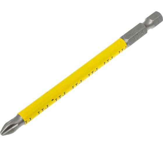 Изображение товара Биты кованые Профи односторонние (10 шт; PH2; 100 мм; сталь S2) FIT 57529