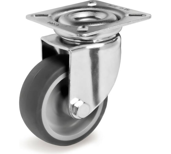 Изображение товара Колесо аппаратное поворотное с панелью (50 мм; 40 кг) Tellure rota 384201