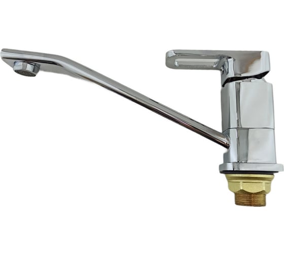 Изображение товара Смеситель для кухни MYNAH глянцевый хром, однорычажное управление, латунь M4949