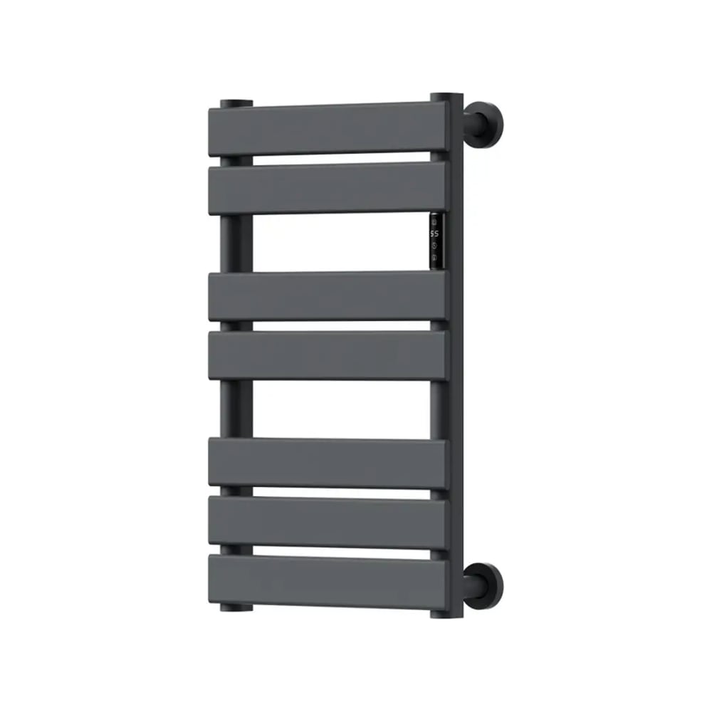 Изображение товара Полотенцесушитель дизайнерский электрический Bauedge BAU Spectrum Gun Grey 70x40, подключение справа AF0006
