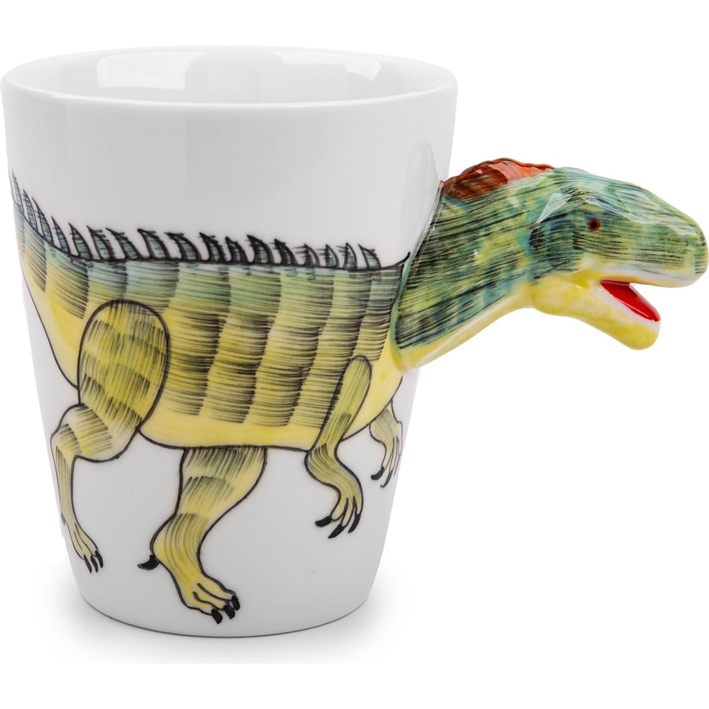 Кружка ZDK, цвет зеленый cup2 Kitchen Animals Dinosaur - фото 1