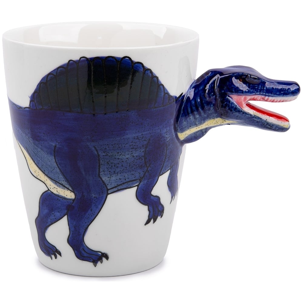 Кружка ZDK, цвет синий cup1 Kitchen Animals Dinosaur - фото 1