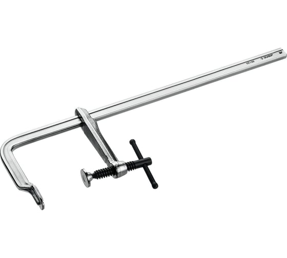 Изображение товара Цельнокованая струбцина ЗУБР КС-500/120 тип F, 500/120 мм 32157-120-500