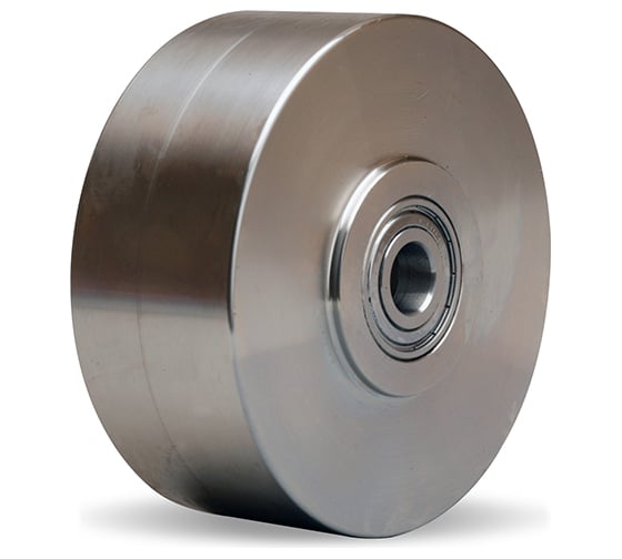 Изображение товара Большегрузные колеса из стали (100 мм; 1700 кг) КубаньЛитМаш SW 100/25R