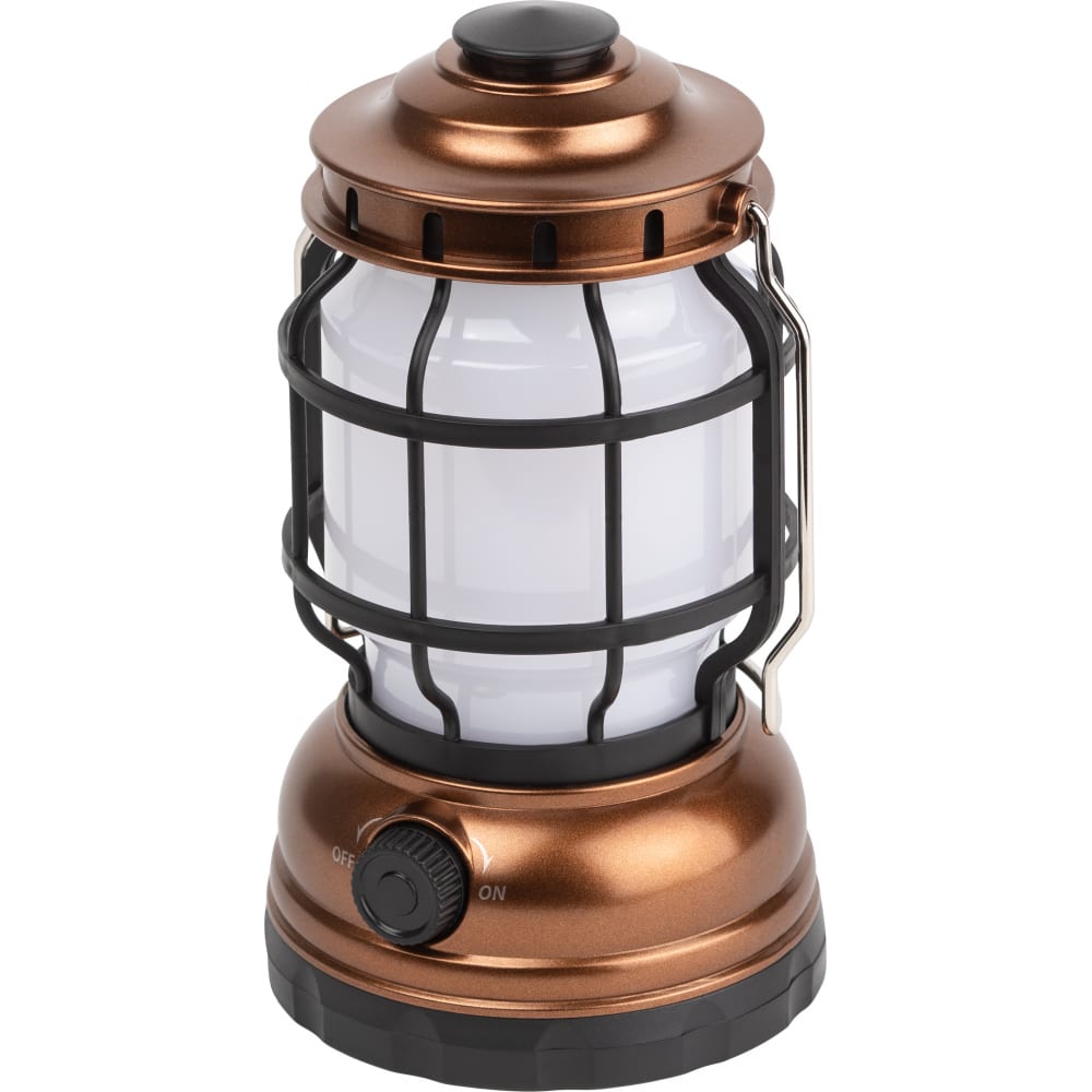 Кемпинговый светодиодный фонарь ЭРА, цвет бронзовый Б0054042 KB-801 Факел - фото 1