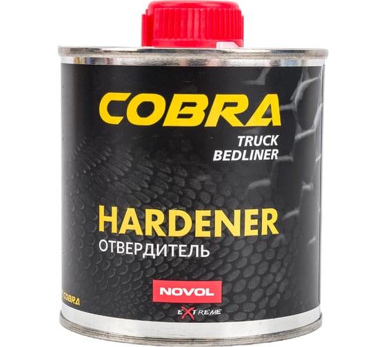 Изображение товара Защитное покрытие для кузова Novol COBRA Truck Bedliner бесцветное, 800 мл X6134009