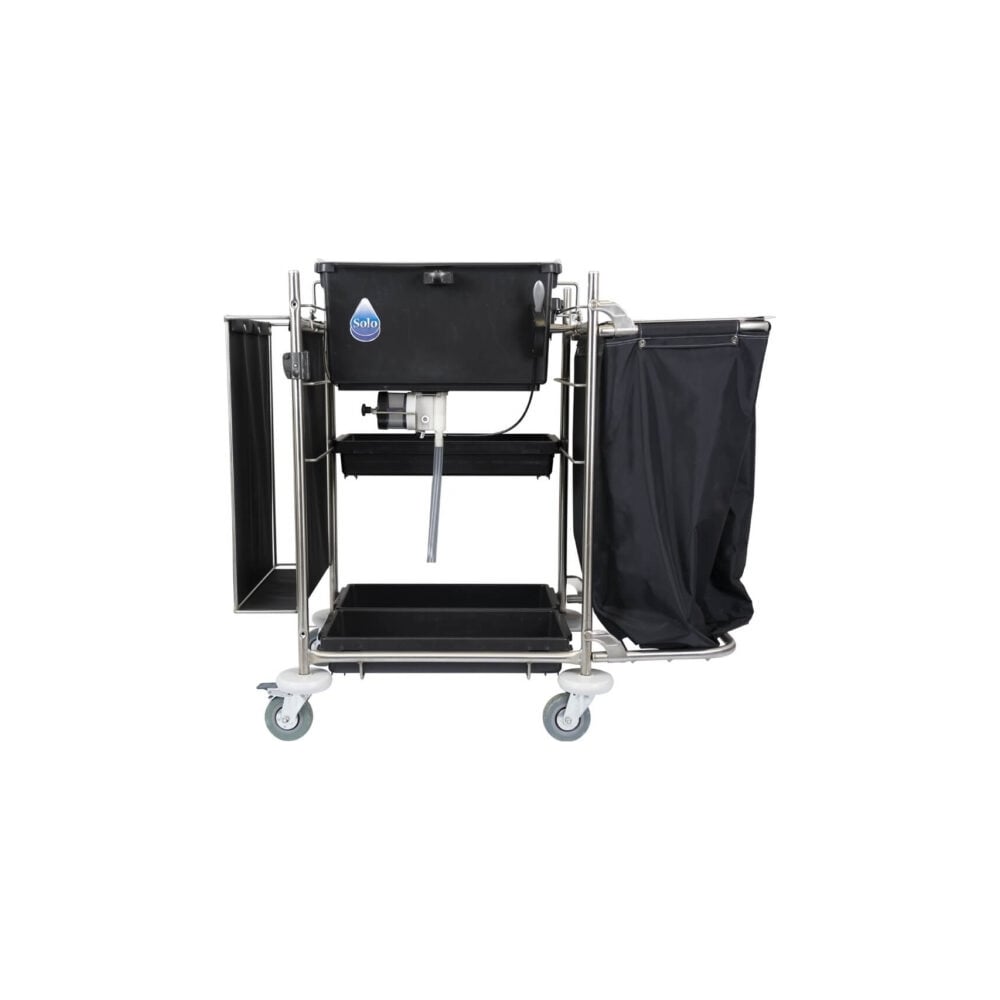 Изображение товара Сервисная тележка SYR Solo Microfibre Trolley - прочная и мобильная для профессиональной уборки Изображение товара Сервисная тележка SYR Solo Microfibre Trolley - прочная и мобильная для профессиональной уборки