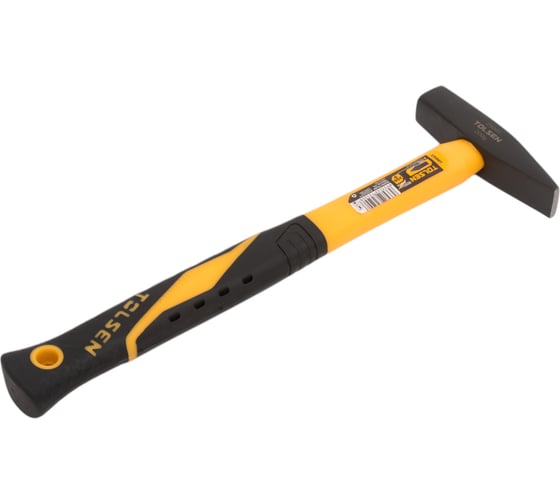 Изображение товара Слесарный молоток TOLSEN фибергласовая рукоятка 200 г 25001