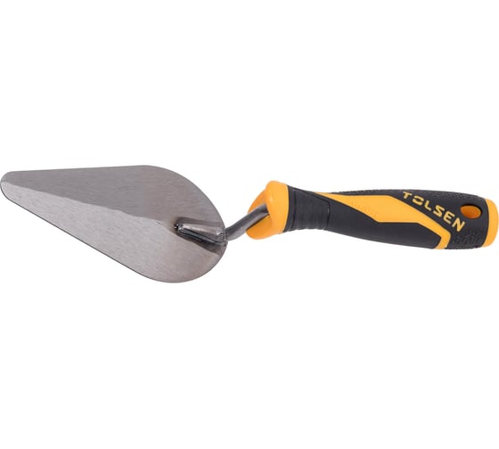 Изображение товара Мастерок TOLSEN из нержавеющей стали, с фибергласовой ручкой, капля 130 мм 41050