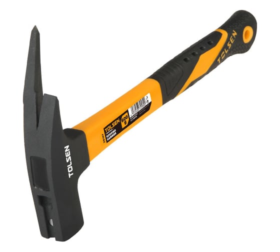 Изображение товара Молоток кровельщика TOLSEN с фиберглас рукояткой 600 гр 25167