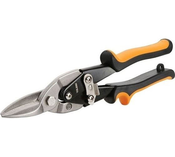 Изображение товара Ножницы по металлу TOLSEN с комбинированными ручками, 250 мм прямые 30022