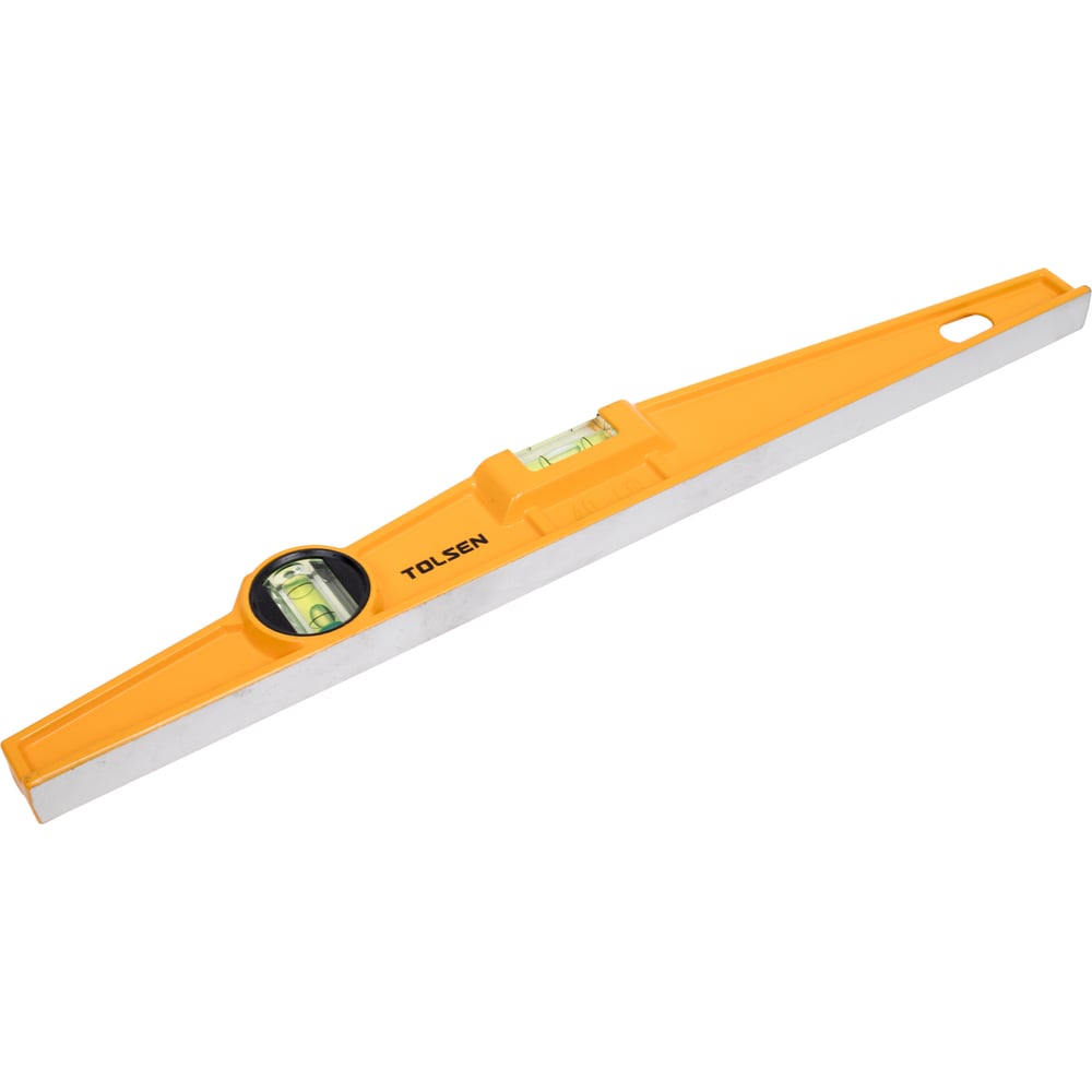 Изображение товара Алюминиевый уровень TOLSEN трапециевидный 40 см профессиональный ударопрочный