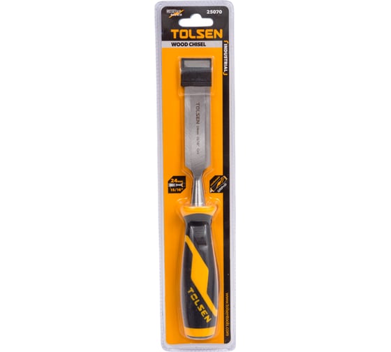 Изображение товара Ударная стамеска TOLSEN с фибергласовой рукояткой 24 мм 25070