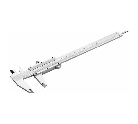 Изображение товара Штангенциркуль TOLSEN с глубиномером, хромовое покрытие 150 мм 35048