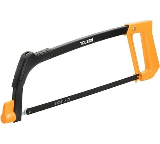 Изображение товара Ножовка по металлу TOLSEN с алюминиевой ручкой, усиленная 300 мм 30055