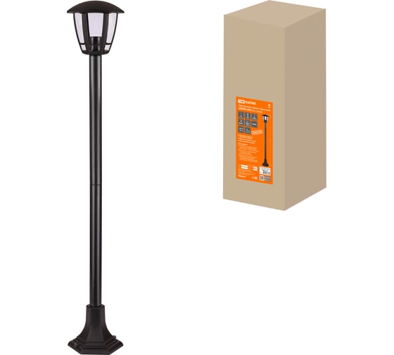 Изображение товара Садово-парковый светильник TDM ELECTRIC СИТИ НТУ 07-60-004 У1 6-ти гранник на стойке h=1120 мм черный SQ0330-1310