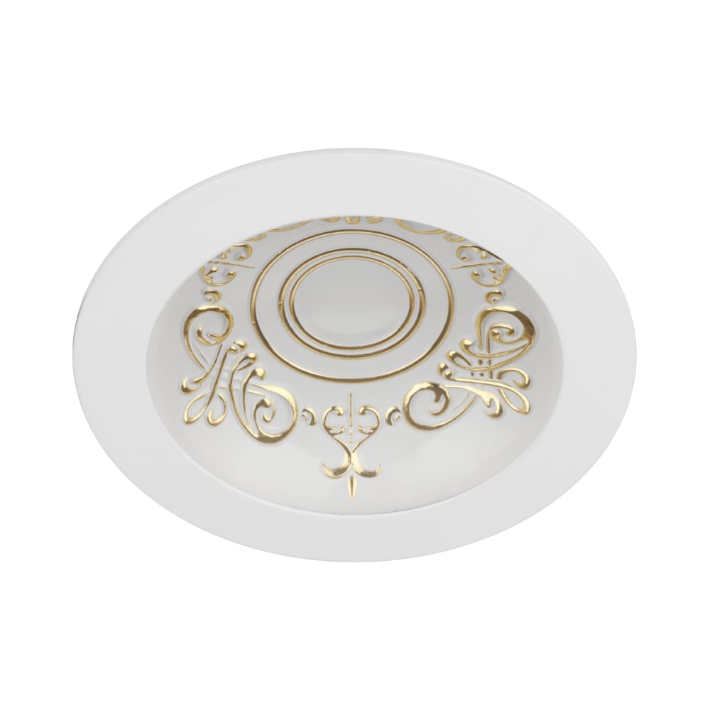 Изображение товара Светильник потолочный встраиваемый LED Деко 03, 10 Вт, 4000K, кругл, D170 мм, золото/белый TDM ELECTRIC SQ0362-0007