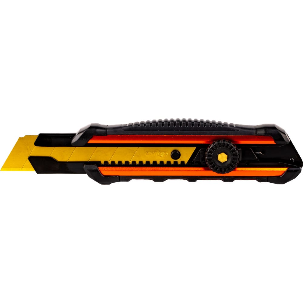 Строительный нож AMIGO складной строительный нож amigo 77201 18 мм