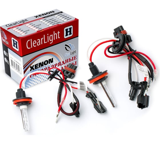 Изображение товара Комплект ксеноновых ламп Clearlight H11 H8, H9 3000K, 2 шт. LDL 0H1 130-0LL