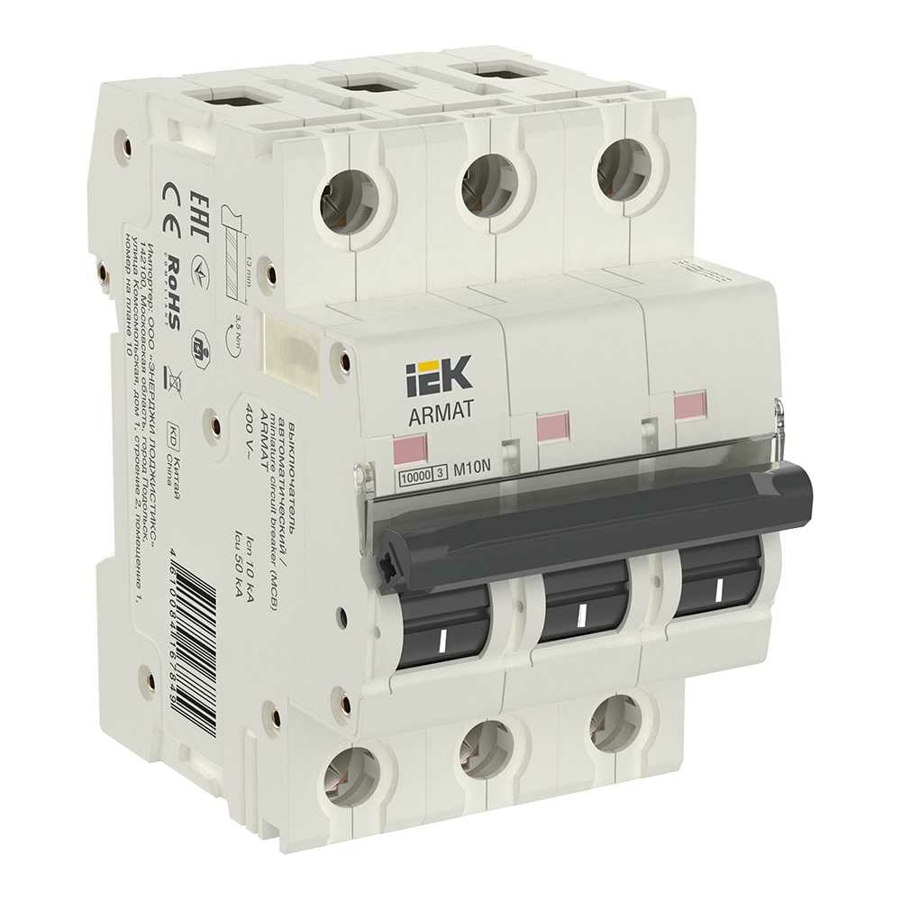 Изображение товара Автоматический выключатель IEK ARMAT M10N-3-C005