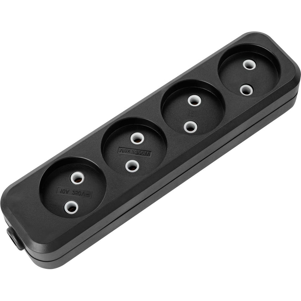 Изображение товара Розеточная колодка TDM ELECTRIC 4 гнезда 2П бз 10А 250В Народная SQ1806-0428