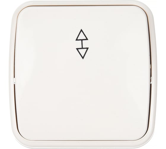 Изображение товара Переключатель словновая кость на 2 направления 1-клавишный открытой установки TDM ELECTRIC IP20 10А, серия "Дача" Народная SQ1824-0016