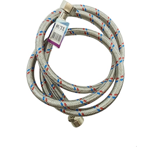 Изображение товара Гибкая подводка для воды OUTE 1/2", гайка-штуцер, 150 см TP56-150