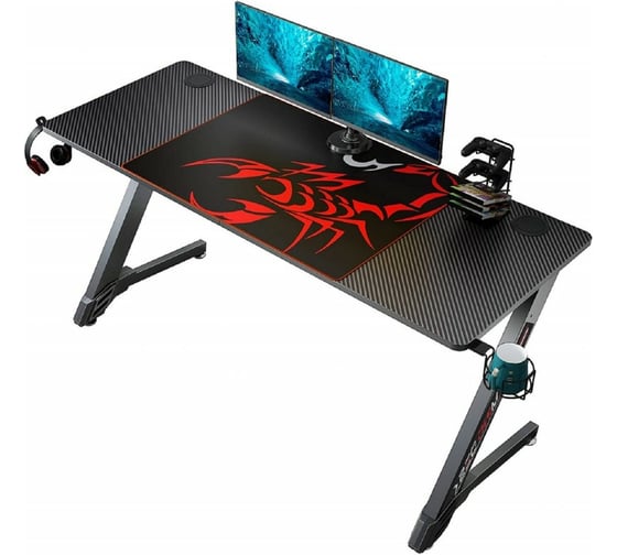 Изображение товара Игровой компьютерный стол EUREKA ERK-TN-Z60-BK