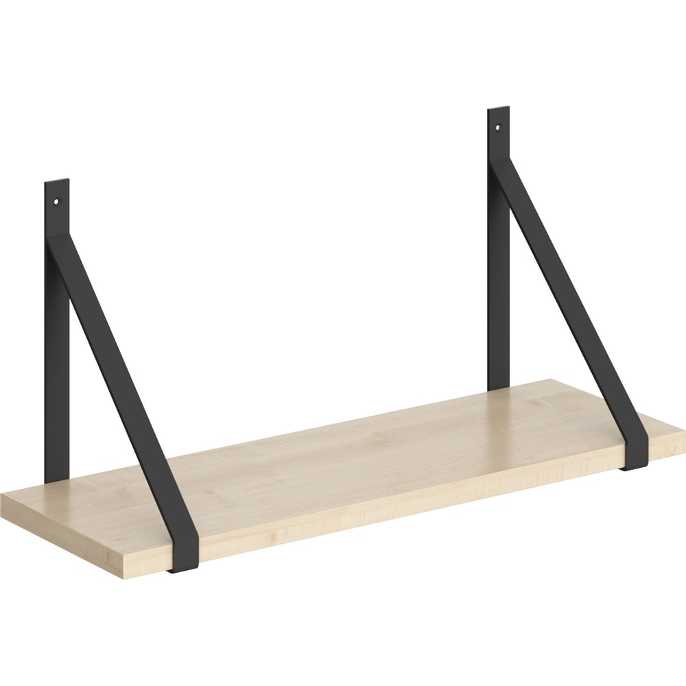 Изображение товара Полка SKYLAND с полкодержателями SH2-GINO светлое дерево 630x220x300 мм