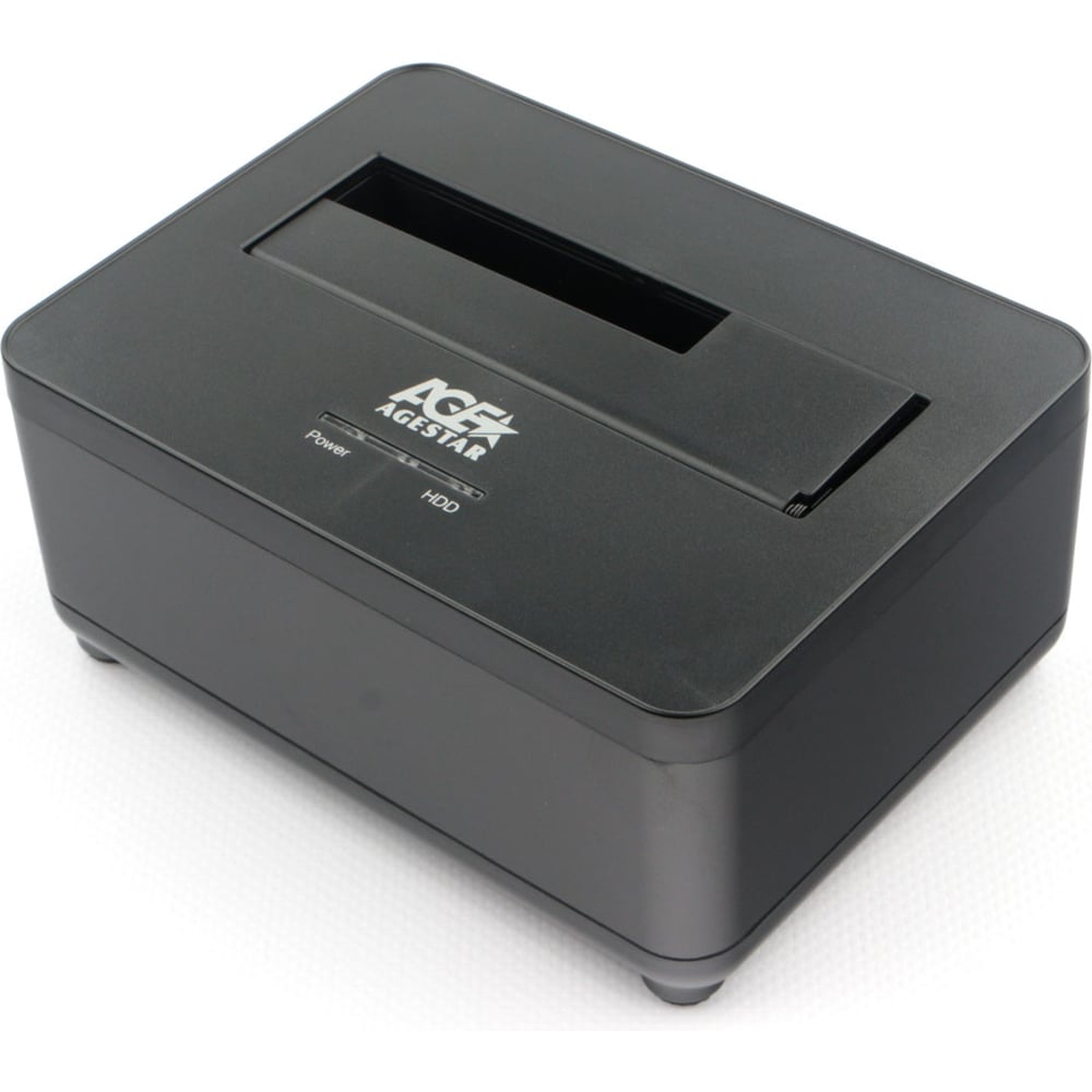 Изображение товара Докстанция AgeStar USB 3.0 для 2.5 и 3.5 SATA HDD SSD черная 3UBT7