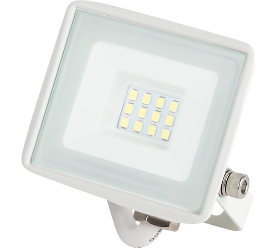 Изображение товара Прожектор светодиодный уличный ЭРА LPR-023-W-65K-010 10Вт 6500K IP65 белый Б0054639