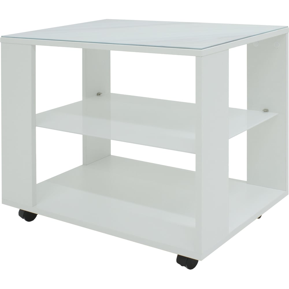 Изображение товара Журнальный стол Мебелик BeautyStyle Luminar 5 белый прямоугольный