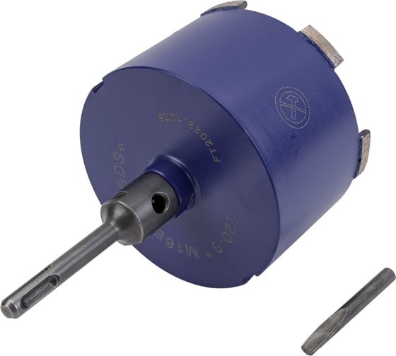 Изображение товара Коронка алмазная по бетону SDS+ 120 мм безударная Strong СТК-06400120