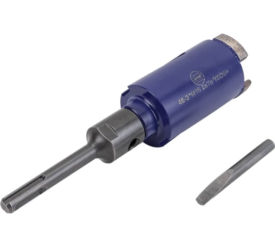 Изображение товара Коронка алмазная по бетону SDS+ 45 мм безударная Strong СТК-06400045