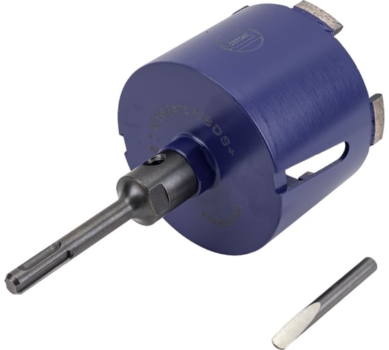 Изображение товара Коронка алмазная по бетону SDS+ 100 мм безударная Strong СТК-06400100