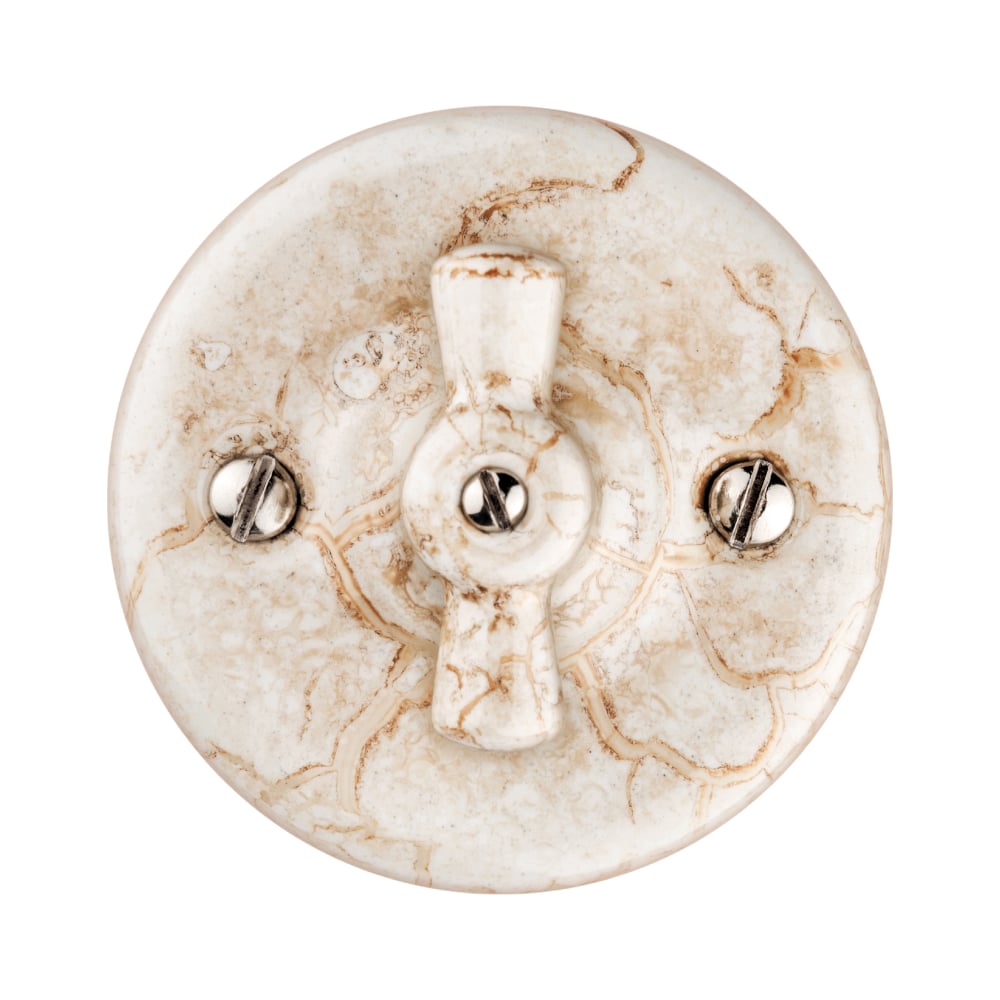 Изображение товара Выключатель TDM ELECTRIC мраморный поворотный 10А серия Болонь