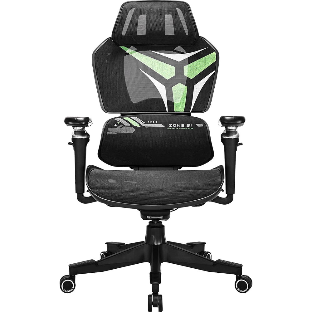 Изображение товара Кресло компьютерное ZONE51 FREELANCER X7 Black-Green Z51-FX7-GN