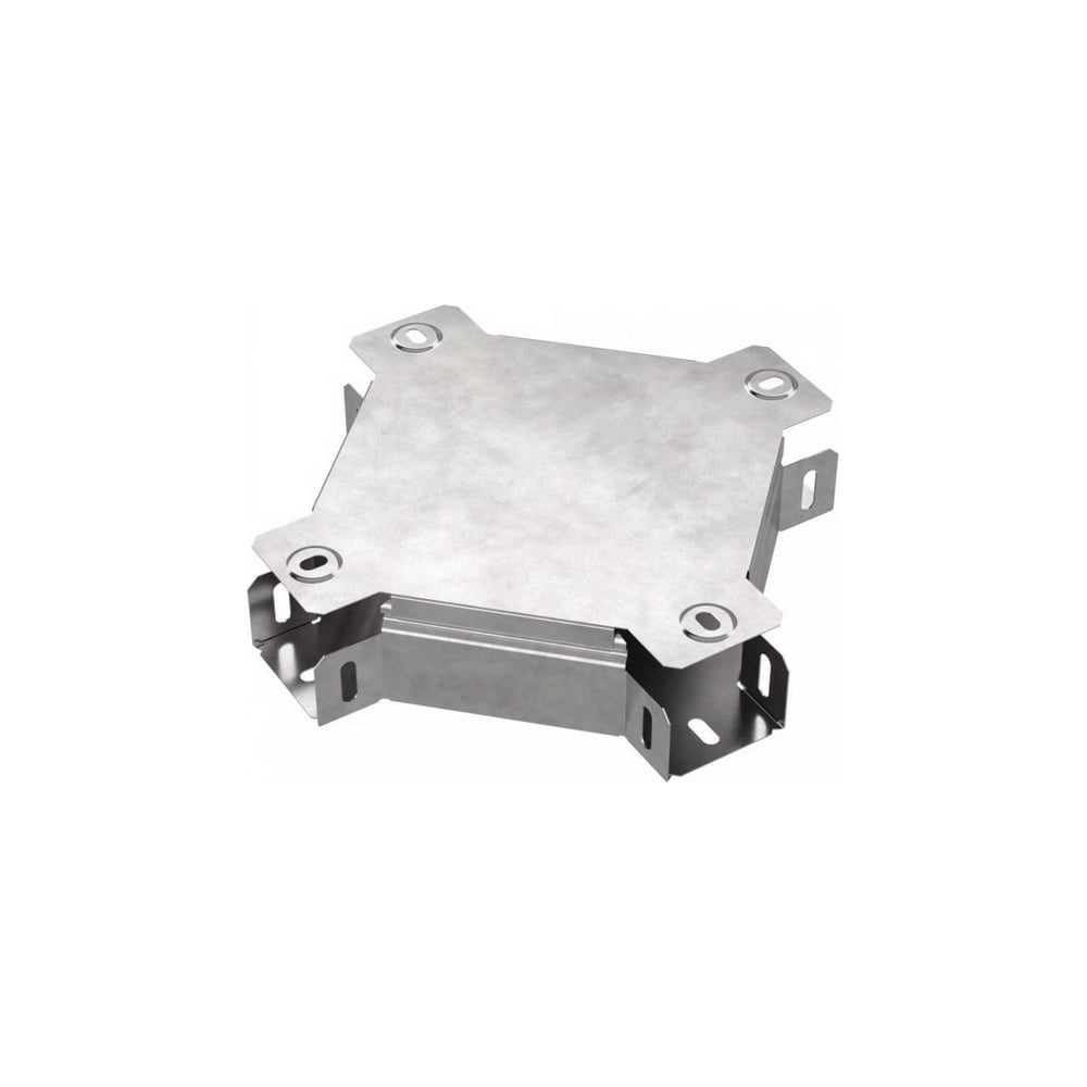 Изображение товара Х-образный ответвитель Промрукав 50x50 с крышкой для электромонтажа