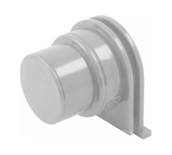 Изображение товара Переходник Промрукав универсальный на гофрированную трубу серый 50шт PR13.0320